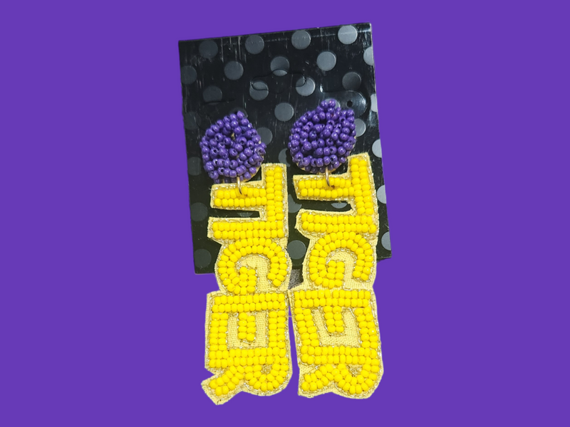 LSU Earrings